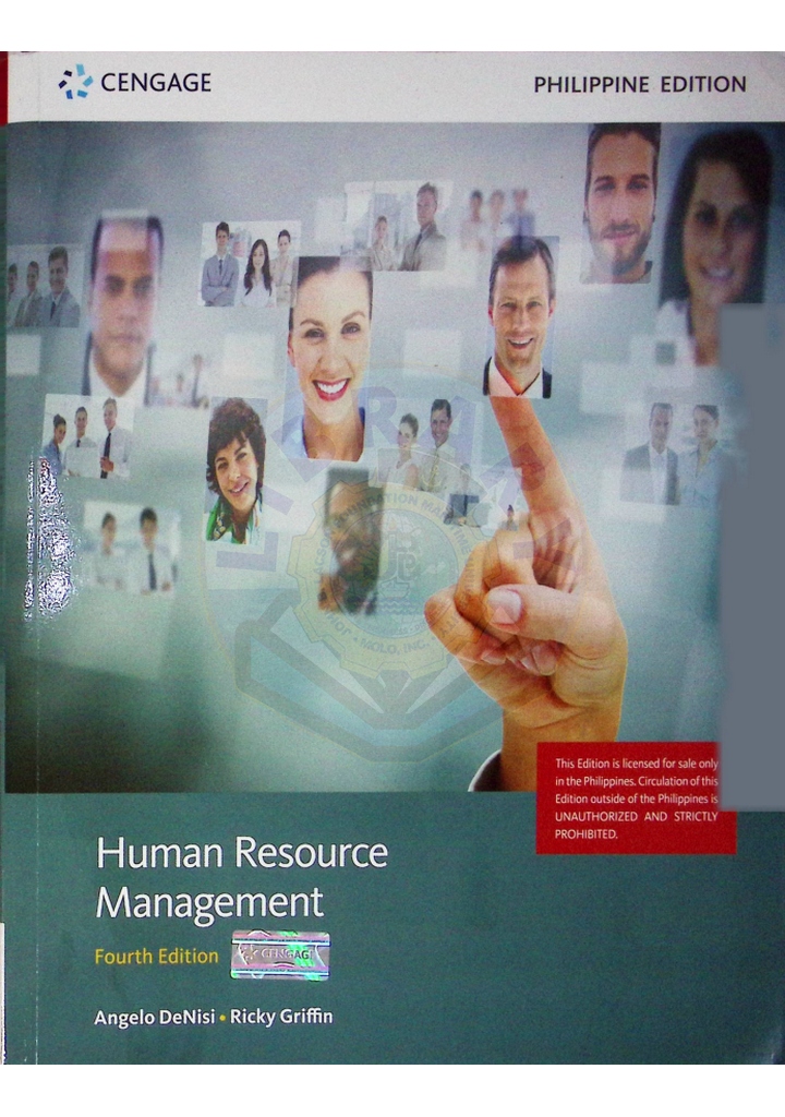 Human resource  management 4th ed by DeNisi 2019